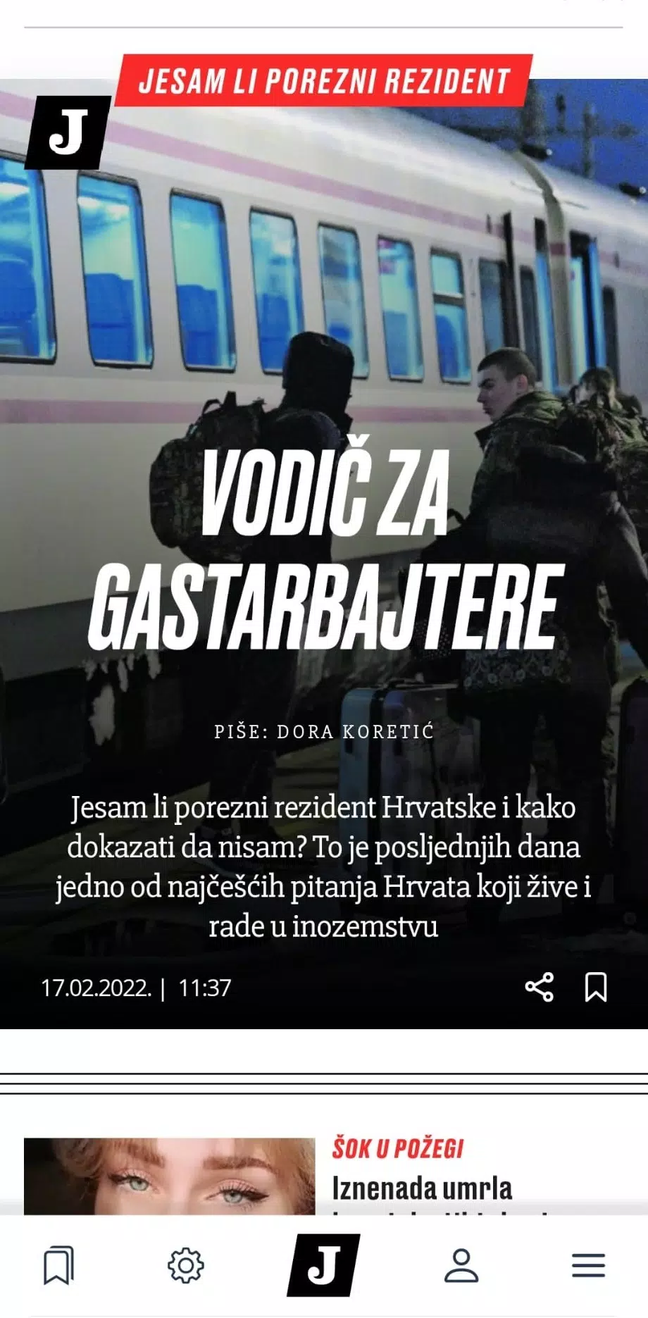 Jutarnji list应用截图第1张