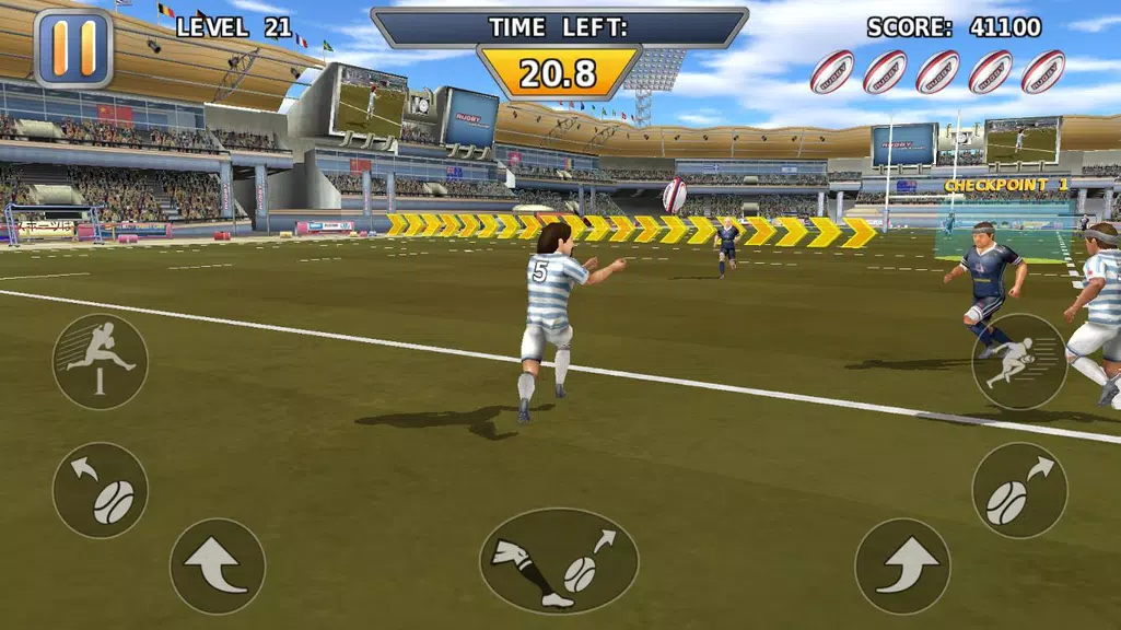 Screenshot Rugby: Hard Runner 3