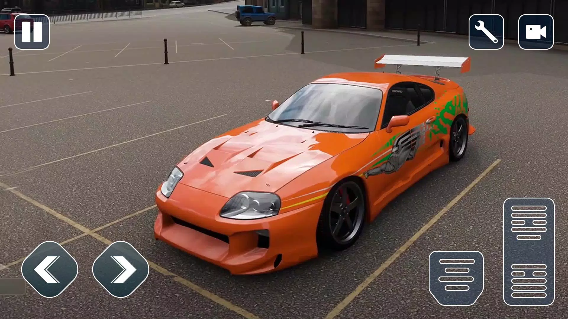 Fun Race JDM Supra Car Parking Скриншот 4