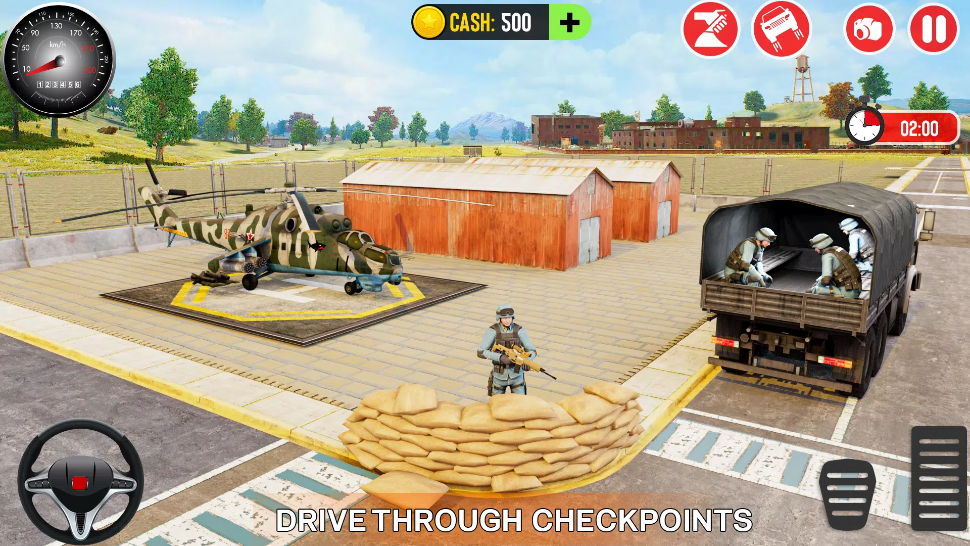 Army Car Games Truck Driving Screenshot 4