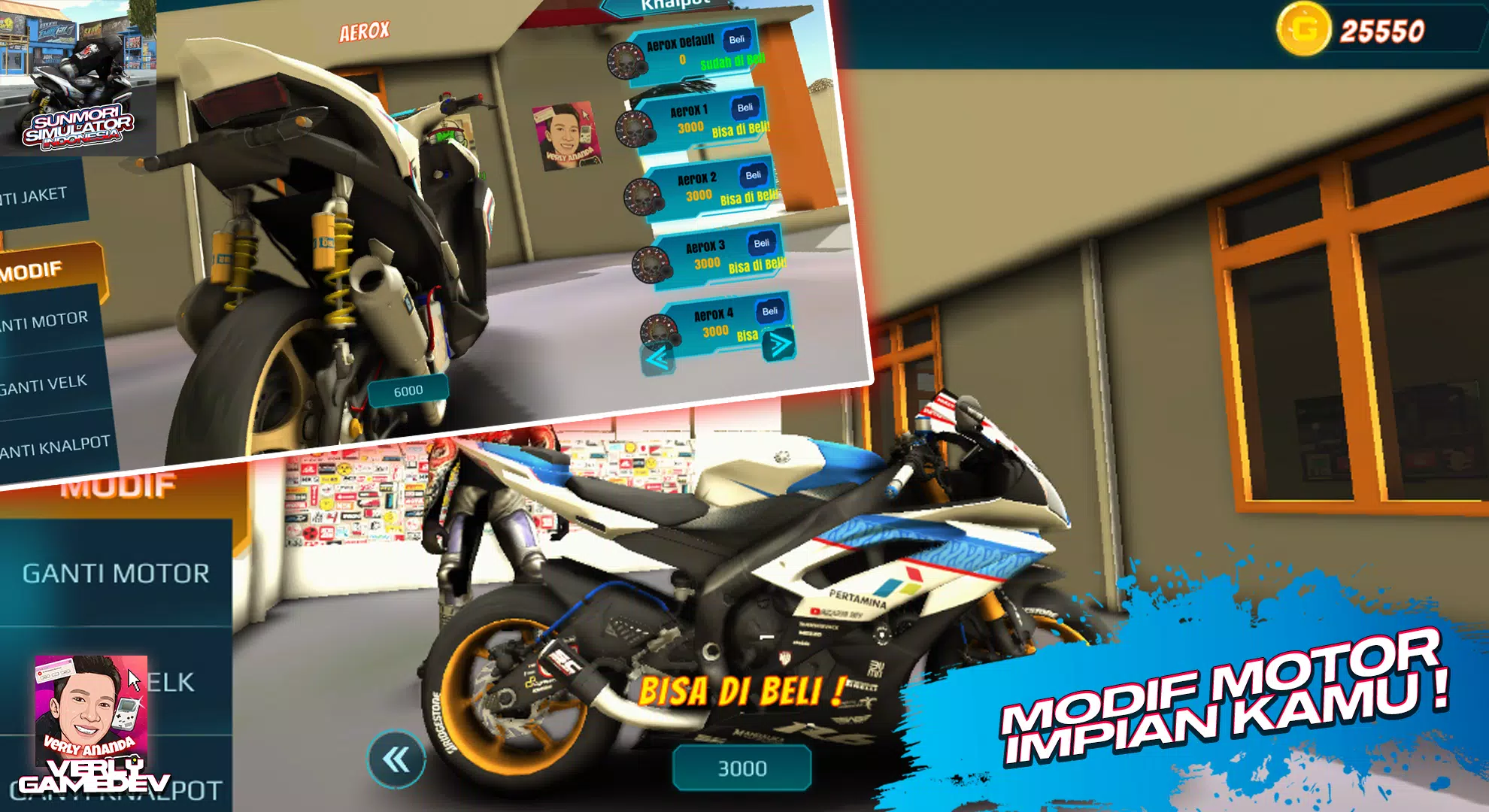 Sunmori Simulator Indonesia 3D Screenshot 3