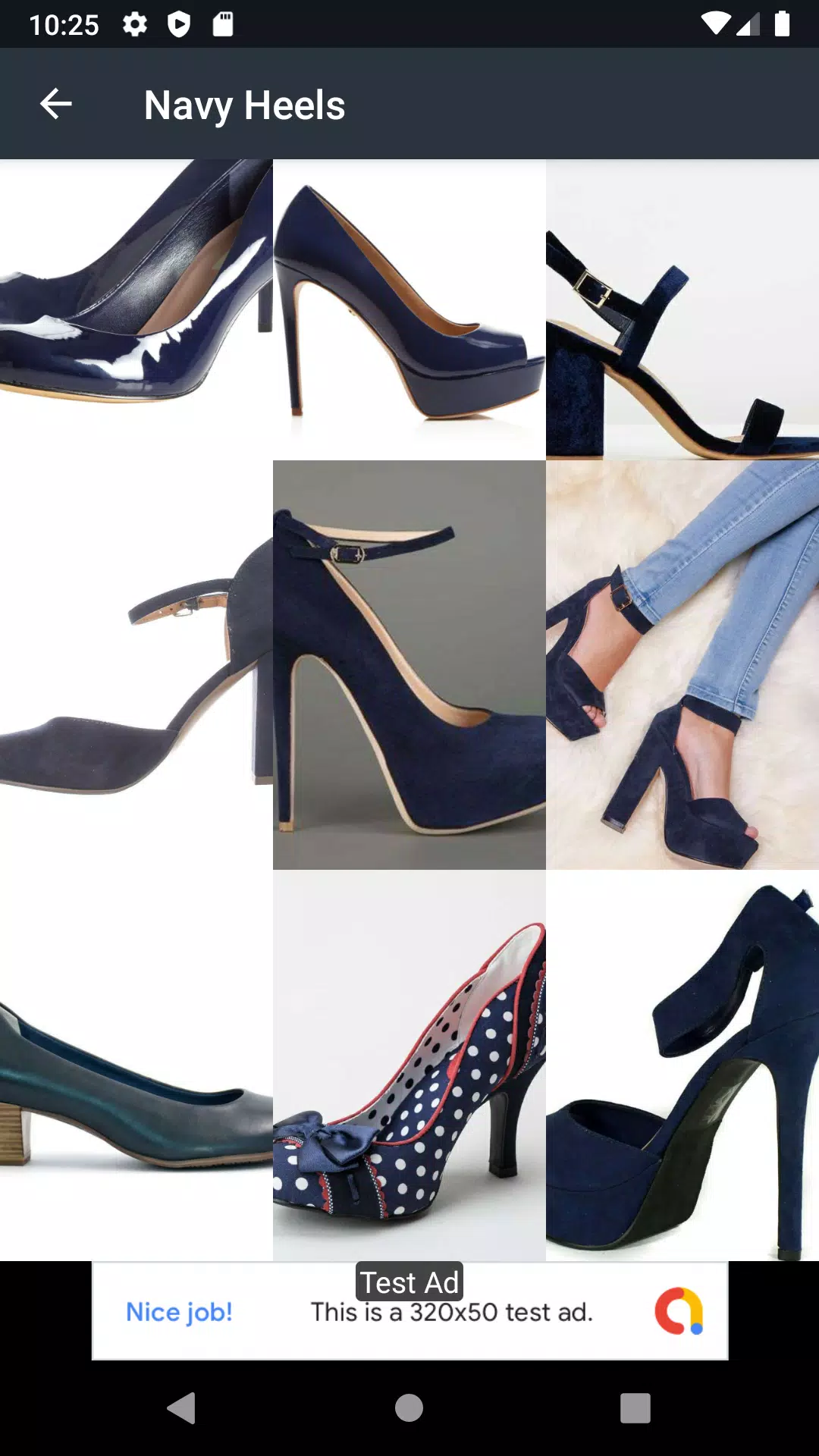 Navy Heels Ideas ဖန်သားပြင်ဓာတ်ပုံ 2