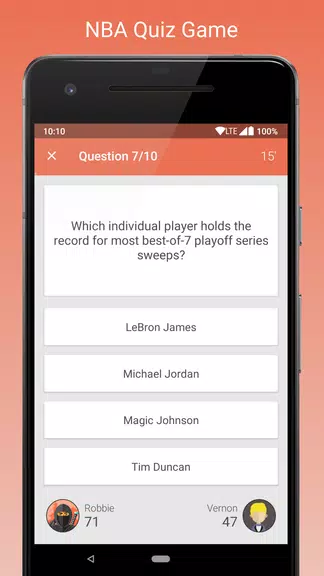 Fan Quiz for NBA screenshot 1