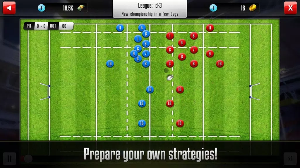 Screenshot Rugby Manager 3