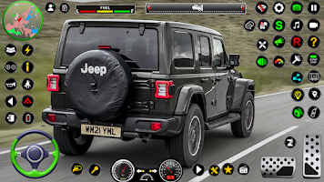 Jeep Driving Simulator offRoad ảnh chụp màn hình 4