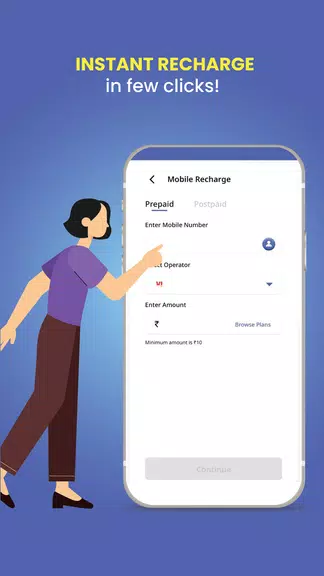 TalkCharge - Recharge & Bills स्क्रीनशॉट 2