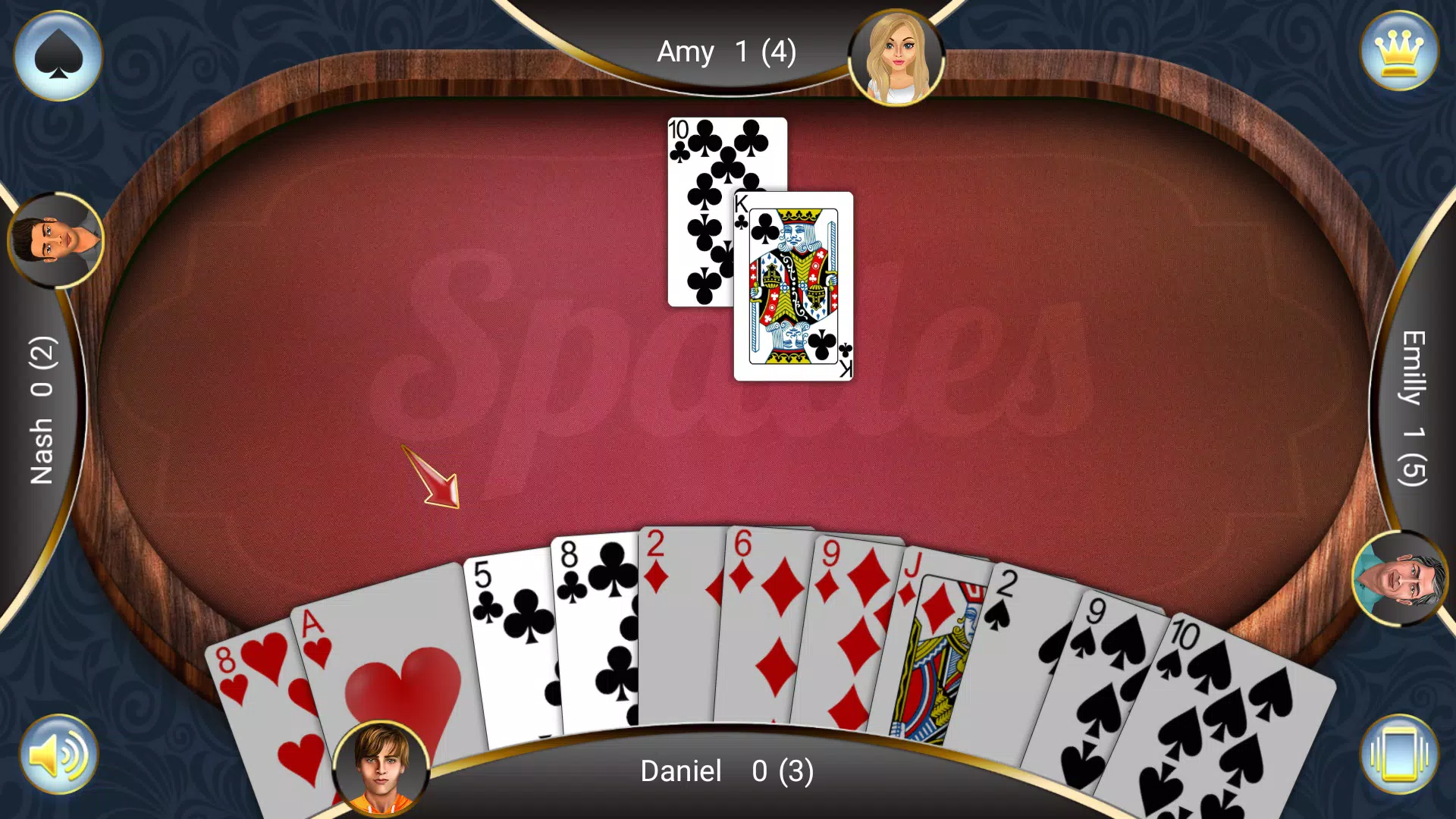 Spades: Card Game captura de pantalla 