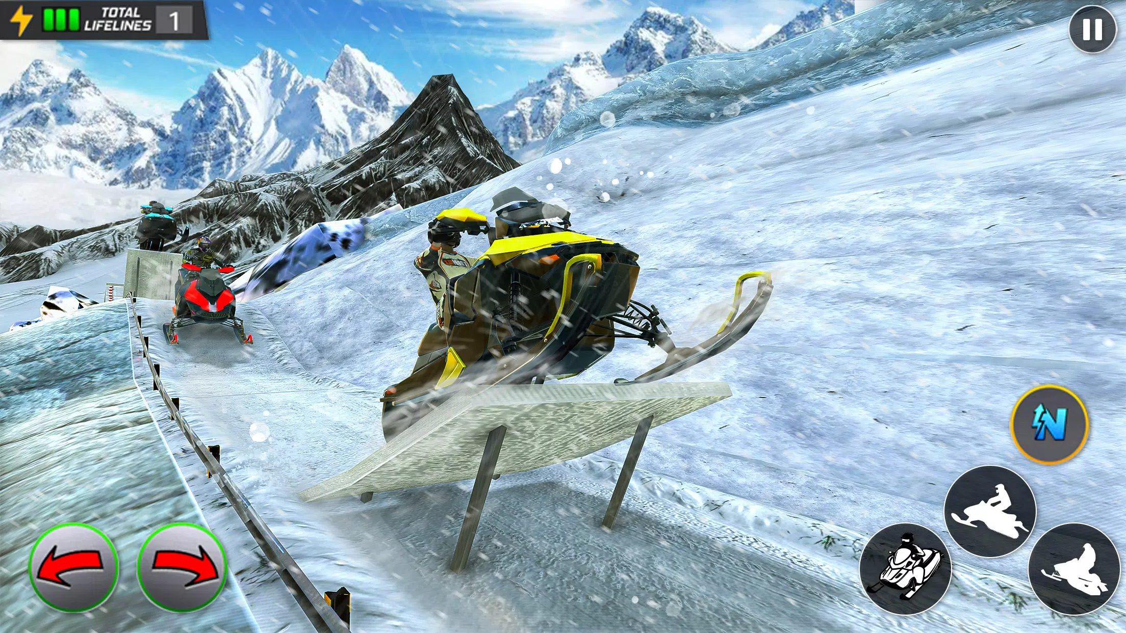 Screenshot Crazy Skills Snowcross Games 2