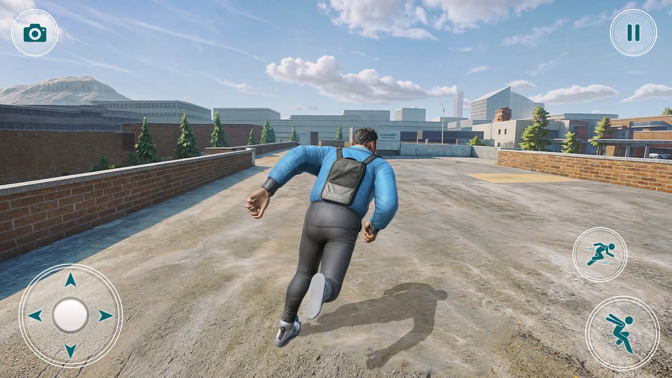 Going Up Parkour Rooftop Games Screenshot 3