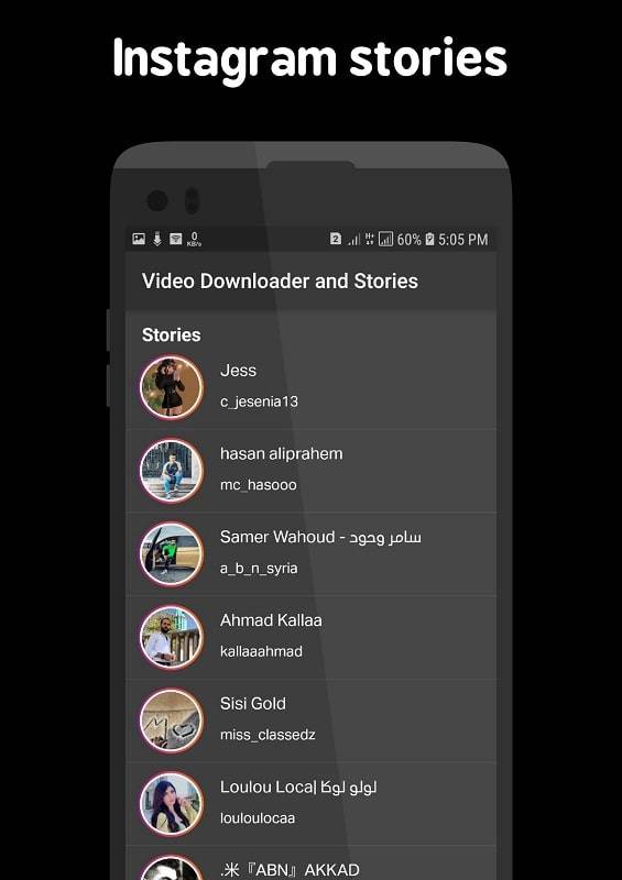 Video Downloader and Stories स्क्रीनशॉट 4