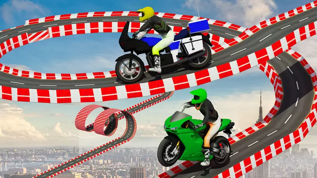 Stunt Bike Race Moto Drive 3D Screenshot 1