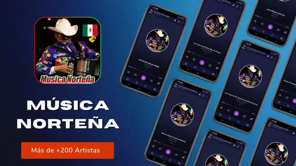 Música Norteña Mexicana Screenshot 1