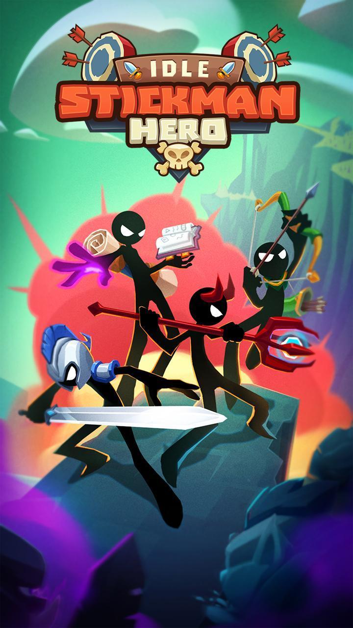 Idle Stickman Heroes: Monster screenshot 4