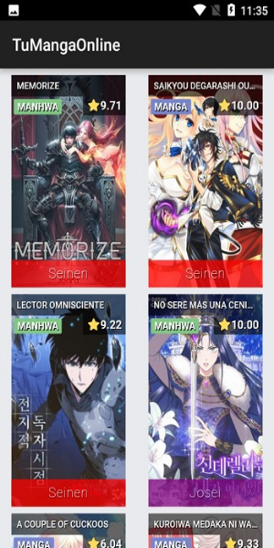 Tu Manga Online captura de pantalla 