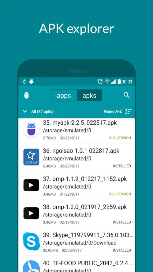 My APK экрана 3