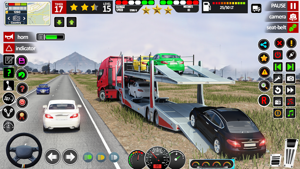 Cargo Truck Simulator Games 3D Captura de pantalla 3