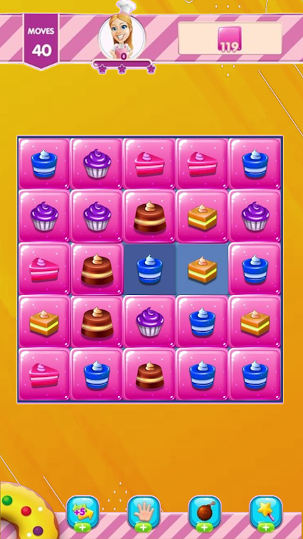 Screenshot Pastry Mania Match 3- Earn BTC 4