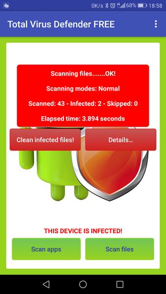 Screenshot Total Antivirus Defender 4