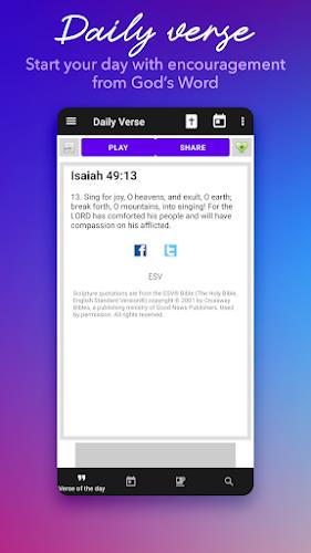 Screenshot Daily Bible Study: Audio, Plan 2