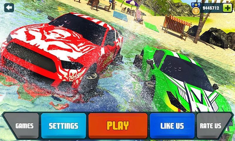 Floating Water Surfer Car Driv screenshot 1