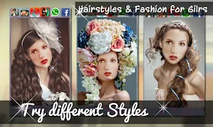 Hairstyles & Fashion for Girls应用截图第2张