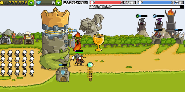 Grow Castle - Tower Defense Captura de tela 3