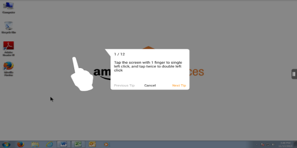 Screenshot Amazon WorkSpaces 2