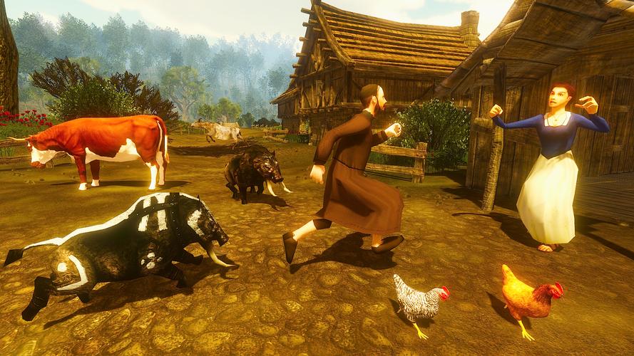 Boar King Life Simulator captura de pantalla 