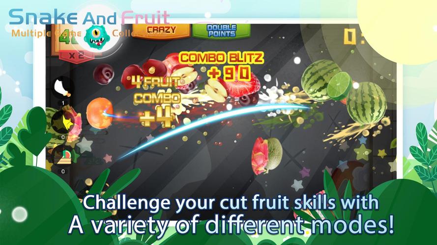 Snake And Fruit captura de pantalla 