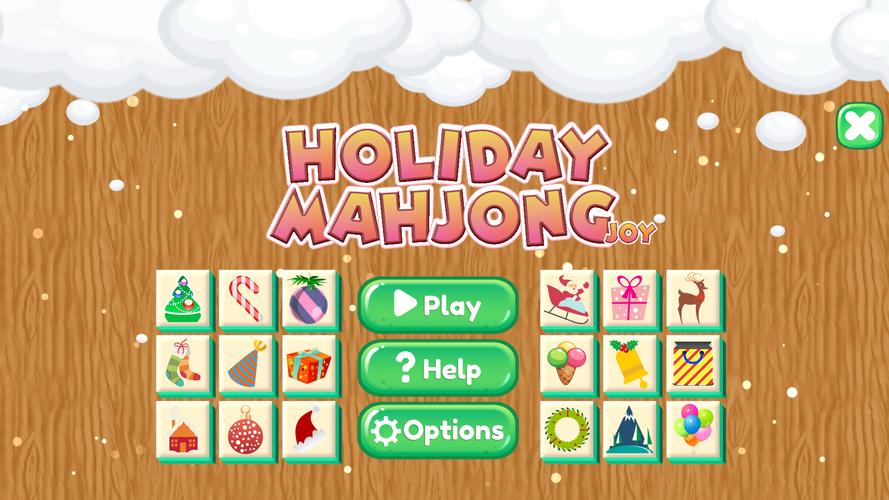 Holiday Mahjong Joy captura de pantalla 