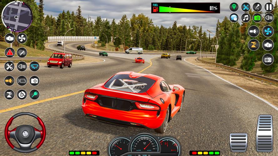 Real Car 3D Driving: Race City captura de pantalla 