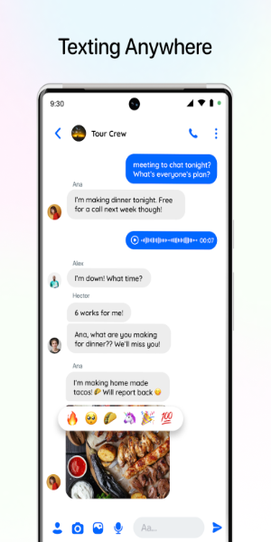 Messenger: Text Messages, SMS ảnh chụp màn hình 1
