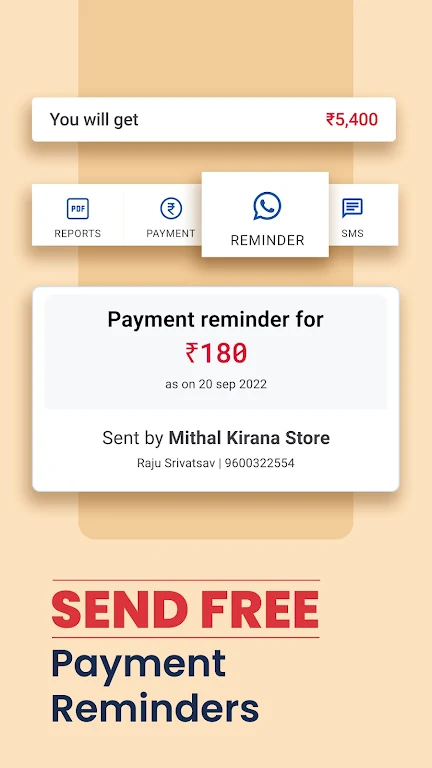 Khatabook Credit Account Book স্ক্রিনশট 4