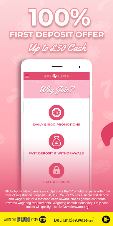 Legs 11 | Bingo, Slot & Casino Games ảnh chụp màn hình 4