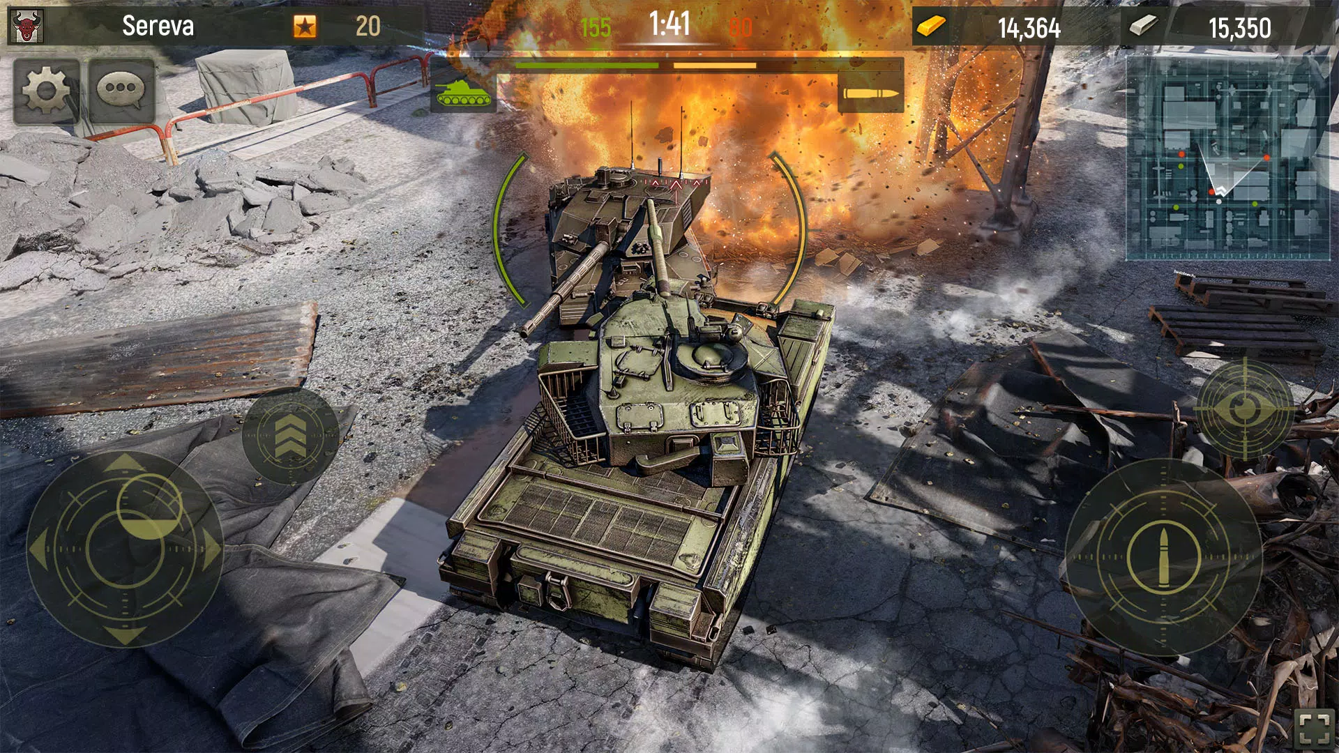 Grand Tanks: WW2 Tank Games Screenshot 2