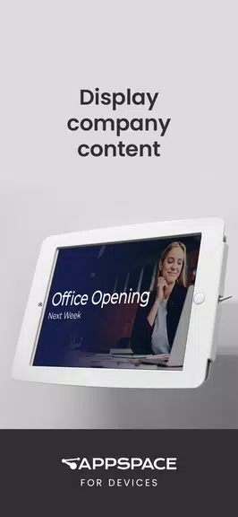 Appspace for Devices ekran görüntüsü 2