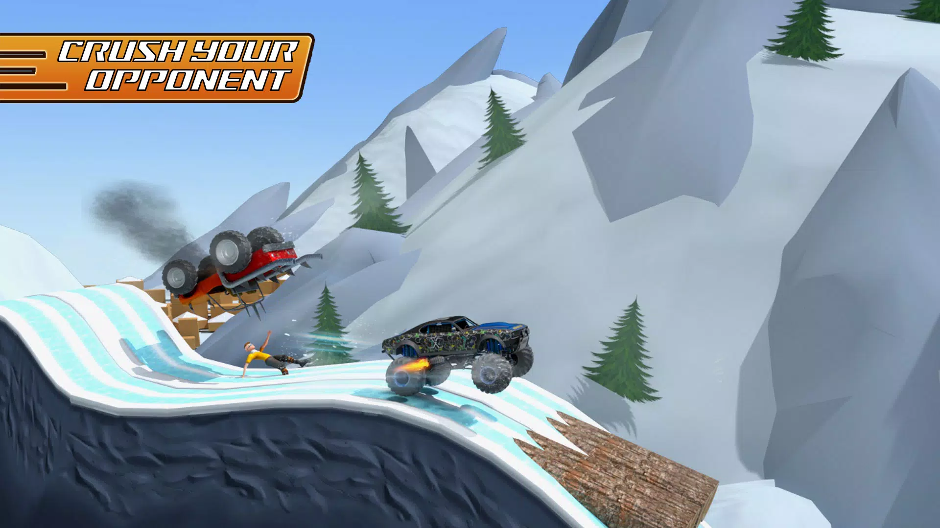 Uphill Racing - Hill Jump Game captura de pantalla 