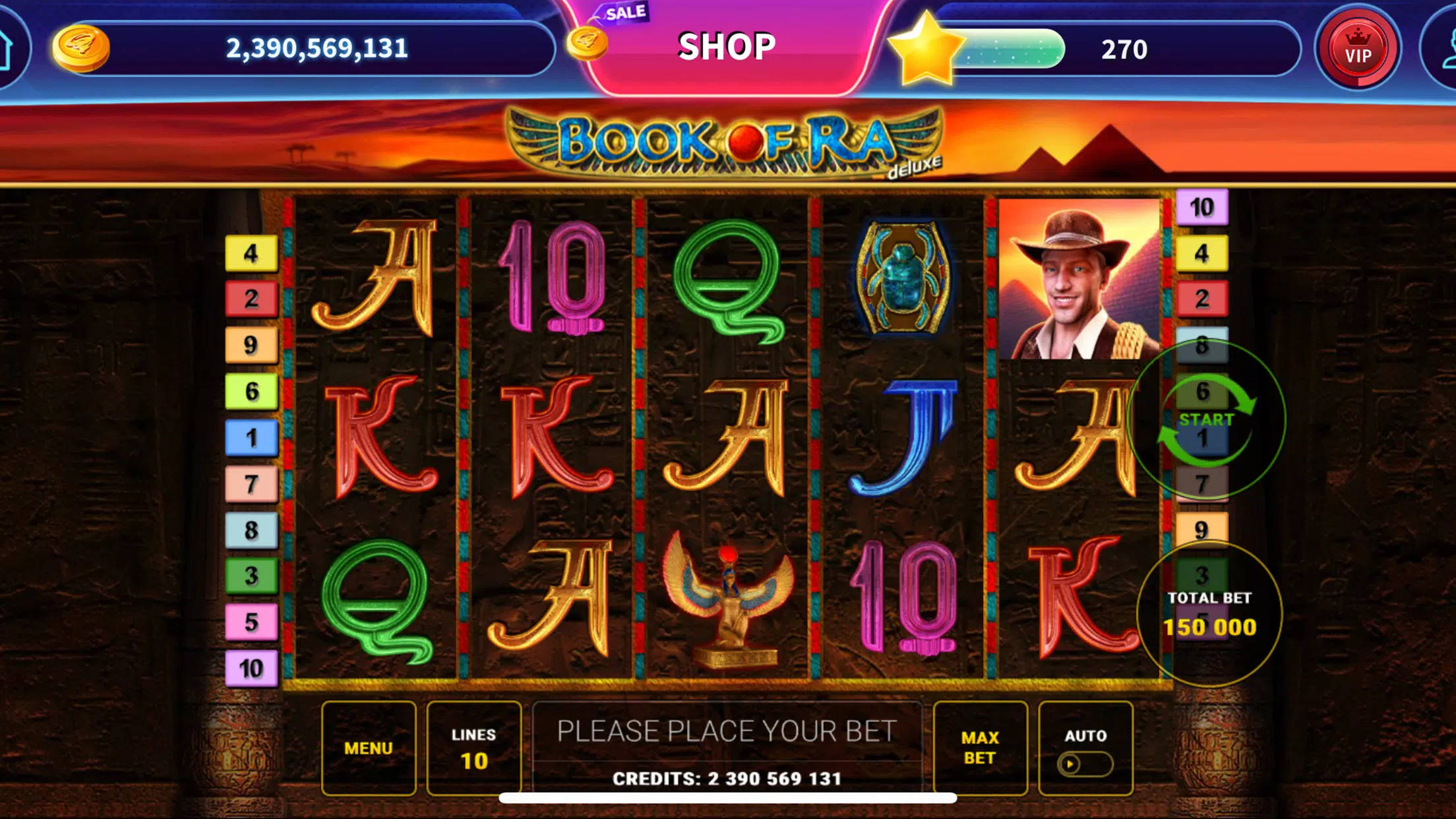 Book of Ra™ Deluxe Slot স্ক্রিনশট 1