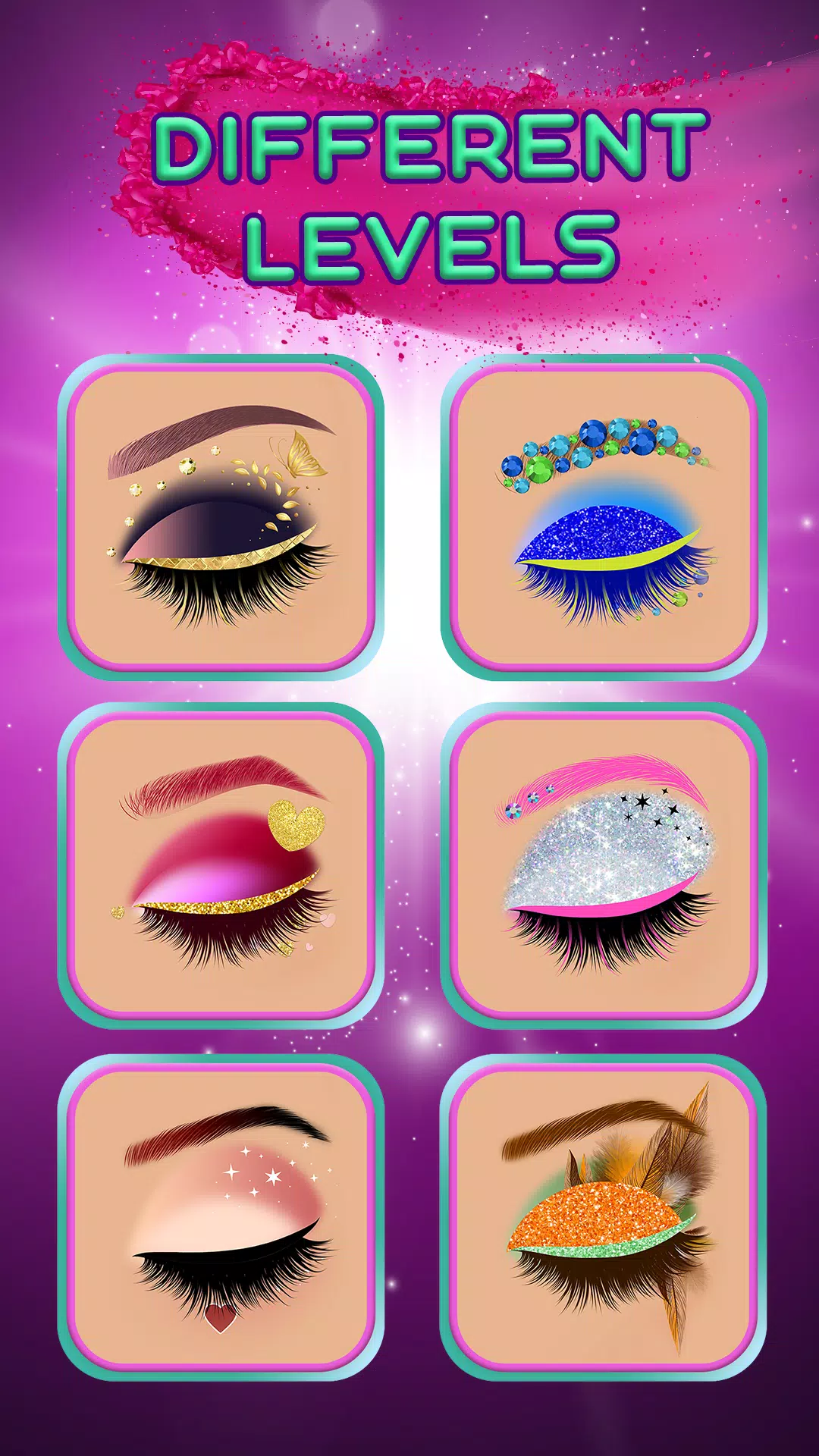 Eye makeup for girls Screenshot 2