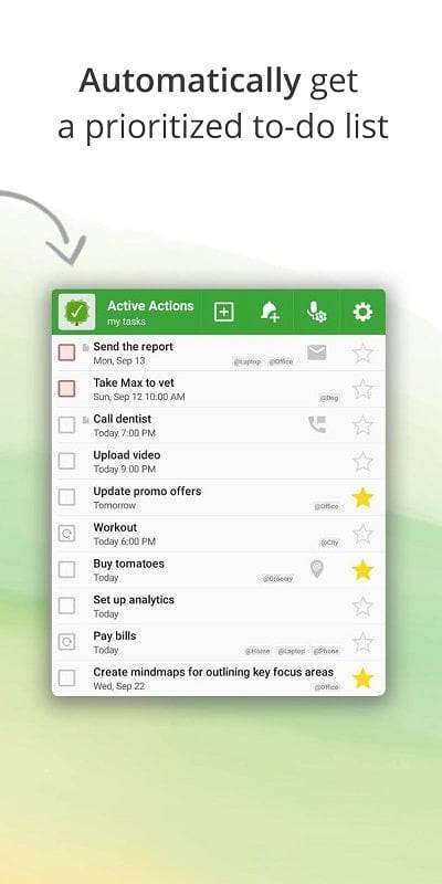 MyLifeOrganized: To-Do List captura de pantalla 