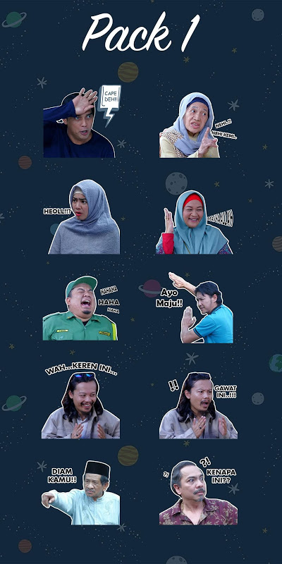 Dunia Terbalik WA Sticker Screenshot 2