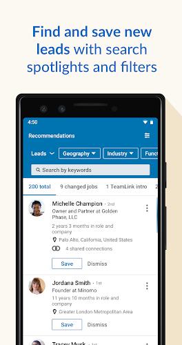 LinkedIn Sales Navigator Screenshot 2