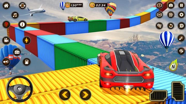 City GT Car Stunts Mega ramps экрана 2