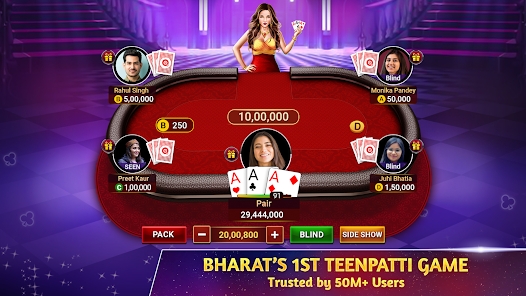 Teen Patti Octro 3 Patti Rummy স্ক্রিনশট 2