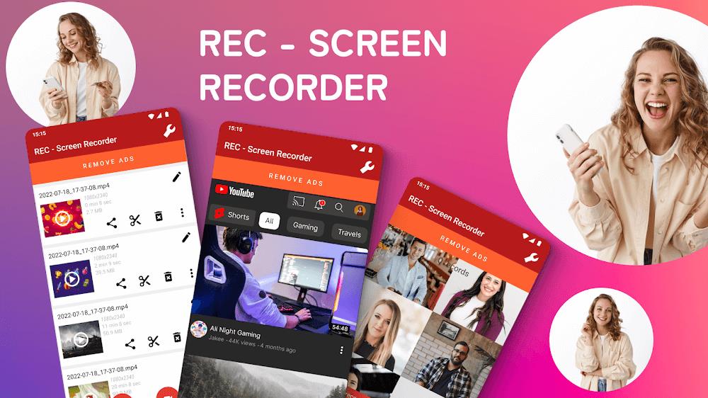 REC - Screen | Video Recorder Screenshot 1