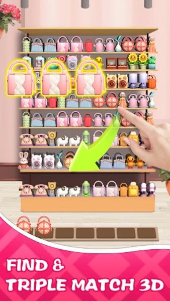 Screenshot Match Goods 3D - find triple 1