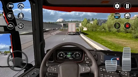 Euro Cargo Truck Simulator Pro экрана 2