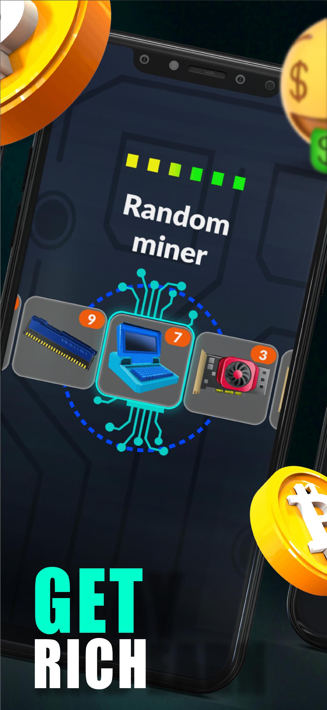 Merge Crypto Miner: Earn Money captura de pantalla 