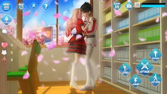 Real School Girl Simulator экрана 4