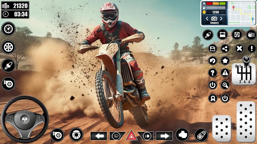 Screenshot Dirt Bike Stunt - Bike Racing 1